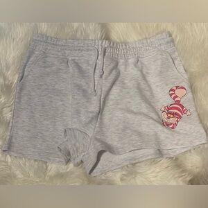 Disney Cheshire Sweat Shorts Size Large EUC